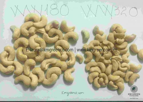 Vietnamese Cashew Nut Kernels WW180 WW210 - Imagen 1